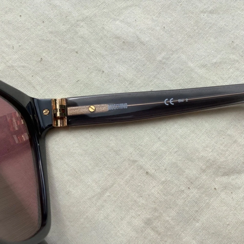 MOSCHINO Cat Eye Sunglasses Multilay 55mm Redleopard/Orange